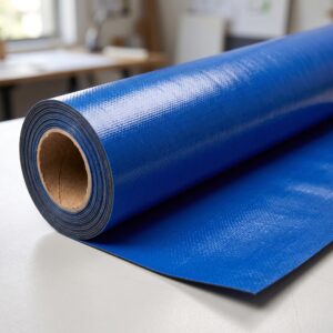 Tarpaulin Coverflex Azul Cobalto 610 gsm 18 onzas, 2,50 x 50 Mts.