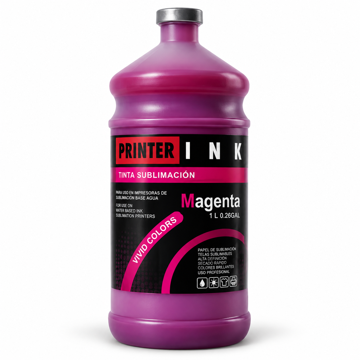 TINTA PARA SUBLIMACION MAGENTA 1 LT